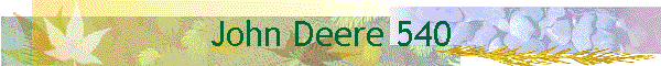 John Deere 540